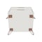 Manhattan Comfort Rockefeller 2.0 Nightstand, Off White and Nature 102GMC3 - alternate 4